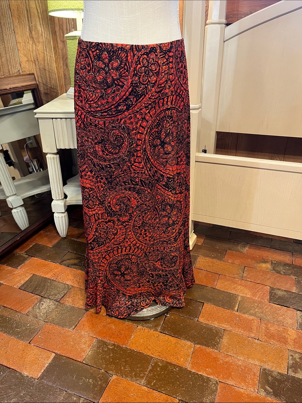 Vintage Choices Petite Medium maxi skirt  3087